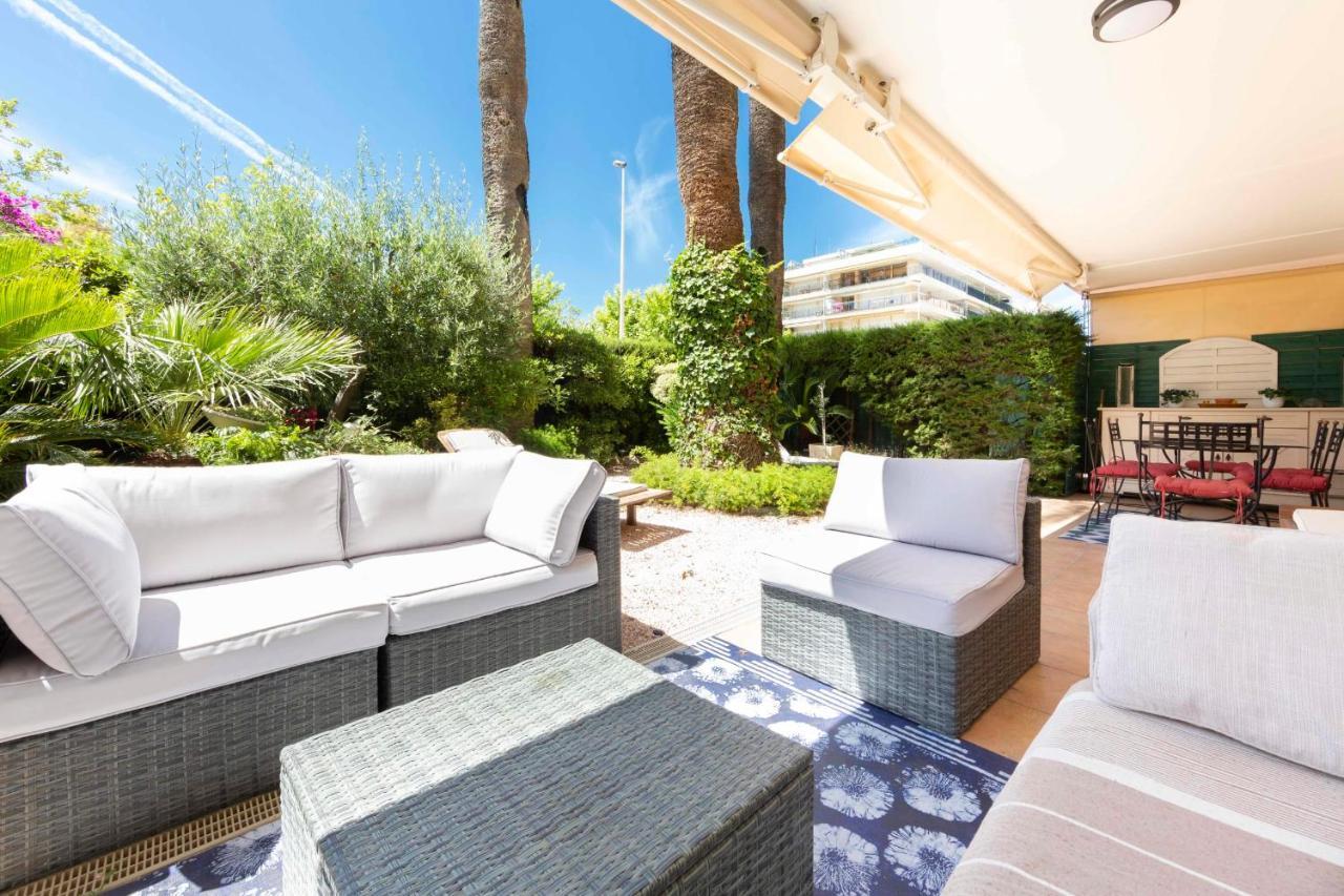 Apartment 2 Bedrooms2 Bathroomsdouble Terrace & Garden In Palm Beach Area Кан Екстериор снимка